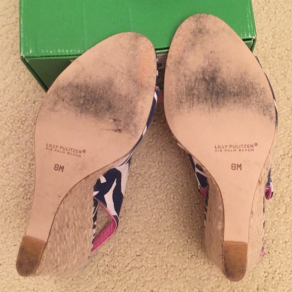 Lilly Pulitzer Espadrille Wedge Sandals - Picture 6 of 8